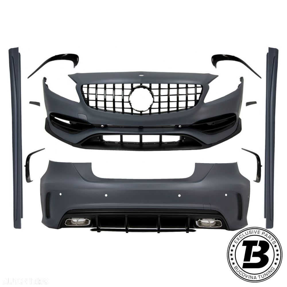 Pachet Exterior compatibil cu Mercedes A Class W176 A63 Design - 1