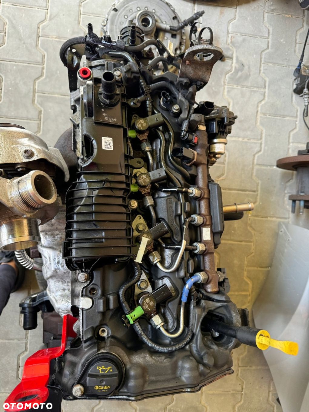 SILNIK 2,0 FORD TRANSIT LIFT euro6 BKFB 2020r słupek - 2