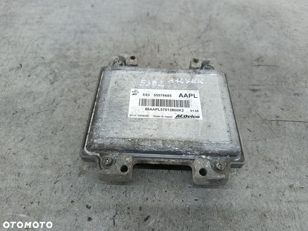 KOMPUTER, STEROWNIK OPEL CORSA D 55576685 1.2 16V 85KM - 3
