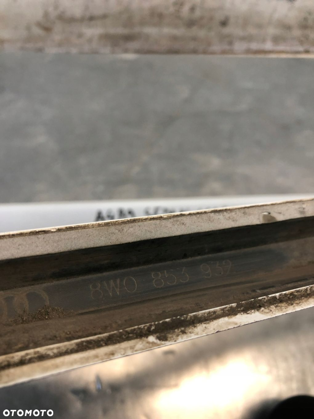 LISTWA LISTWY PROGOWE A4 B9 KOMBI/SEDAN S LINE LS9R 8W0853931 8W0853932 - 10