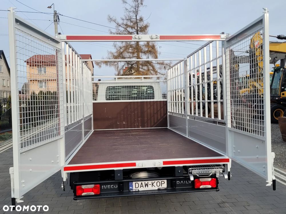 Iveco 35C14 / skrzyniowy z siatką / 48.000km / jak NOWY / - 25