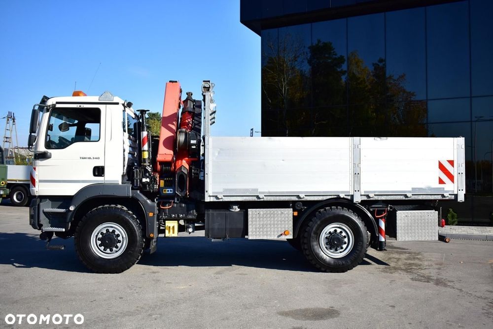 MAN TGM 18.340 4x4 PALFINGER PK 18002 HDS Żuraw Wciągarka - 6