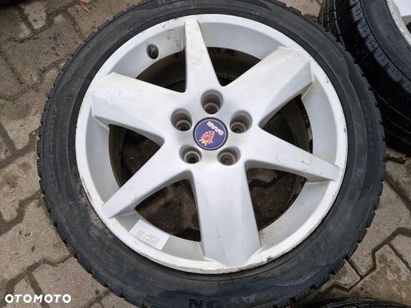 saab 9-3 93 ii 2 felgi aluminiowe alufelgi 17 cali 5x110 et41 12786708 - 3