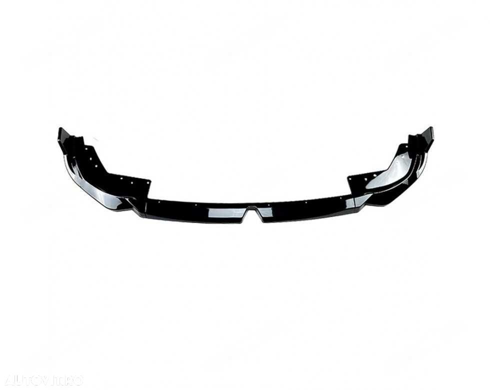 Prelungire Lip Bara Fata M BMW Seria 3 G20 G21 Facelift, Negru Lucios - 1