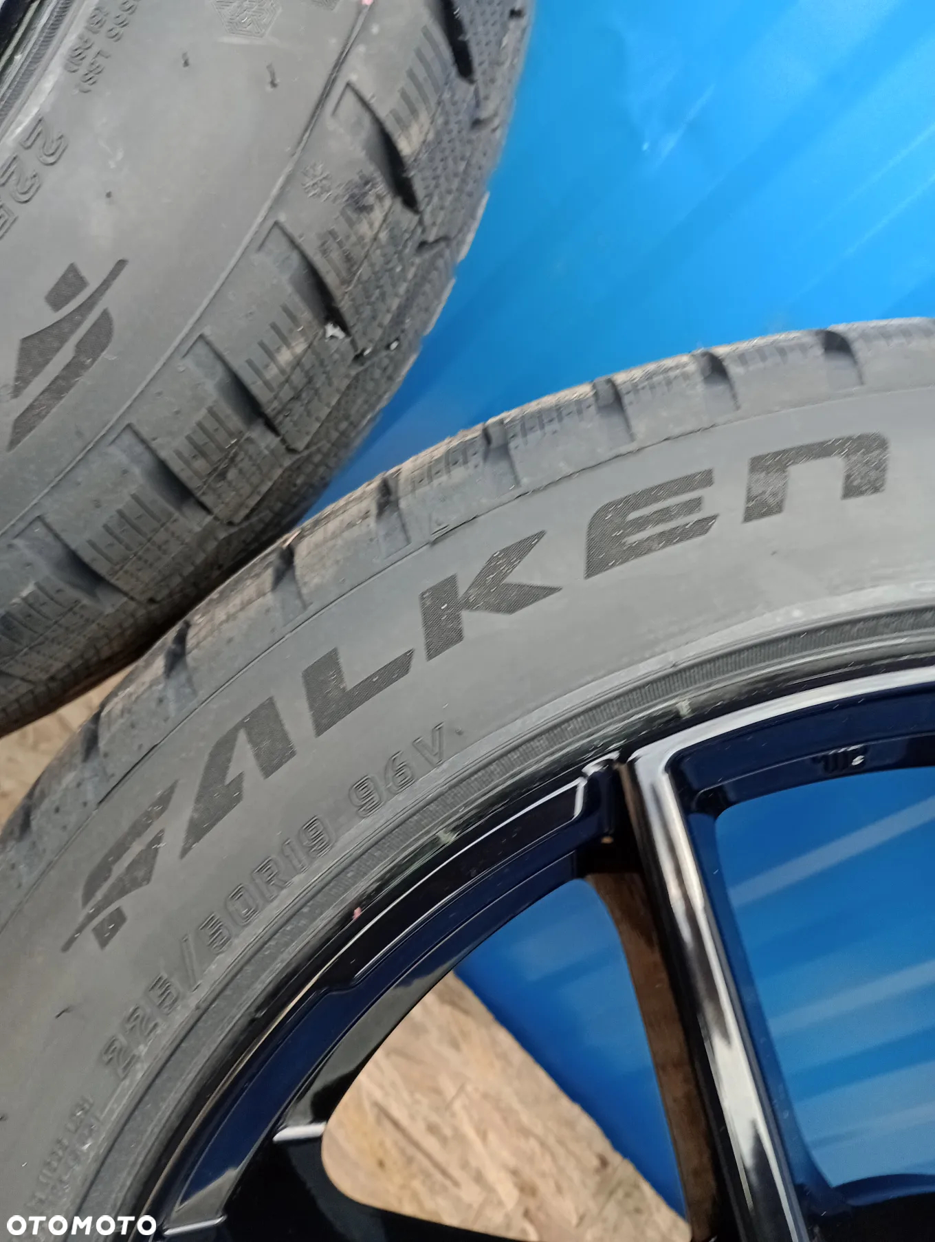 NOWE KOŁA ZIMOWE R19 TOYOTA C-HR CHR generacja 2 5X114 OPONY FALKEN EUROWINTER HS02 PRO 225/50 R19 96V 3724DOT CZUJNIKI TPMS - 11