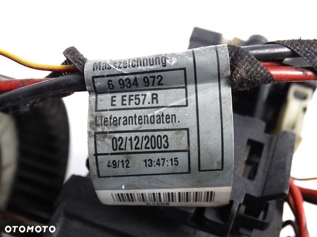 BMW 5 E60  6 E63  Dmuchawa Wentylator Silnik Nawiewu Ogrzewania Klimatyzacji Rezystor Wiązka 64116933910 6933910 67326948422 6948422 67636988452 6988452 61126934972 6934972  BMW 520d 523i 525i 530d 530i 530xi 530xd 540i 545i 550i M5 630i 645Ci 650i M6 635d - 6