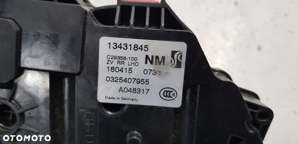 zamek drzwi prawy tył Opel Corsa E 13431845 - 8