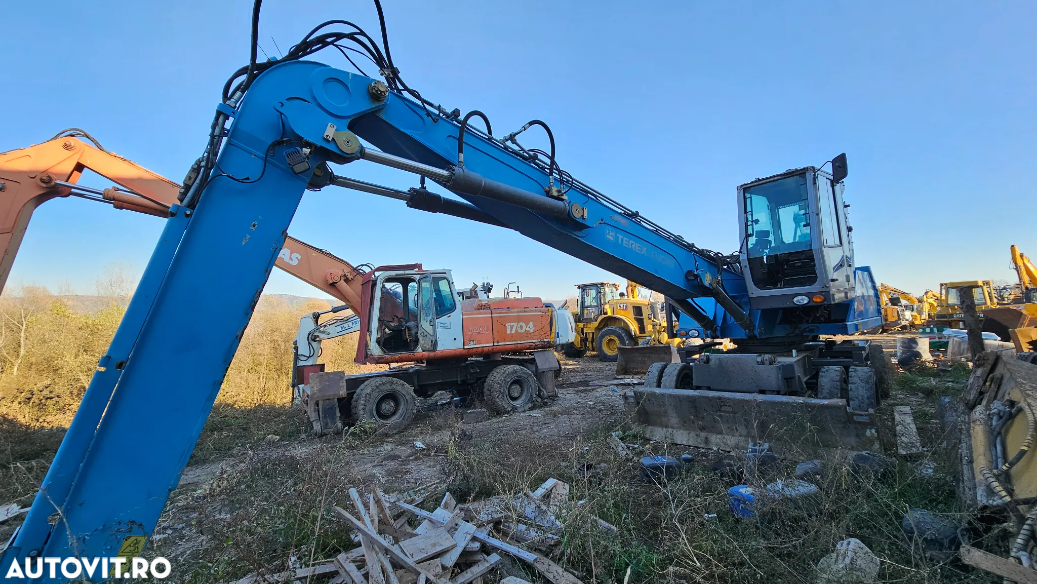 Fuchs MHL 334 Terex Excavator pe roti - 5