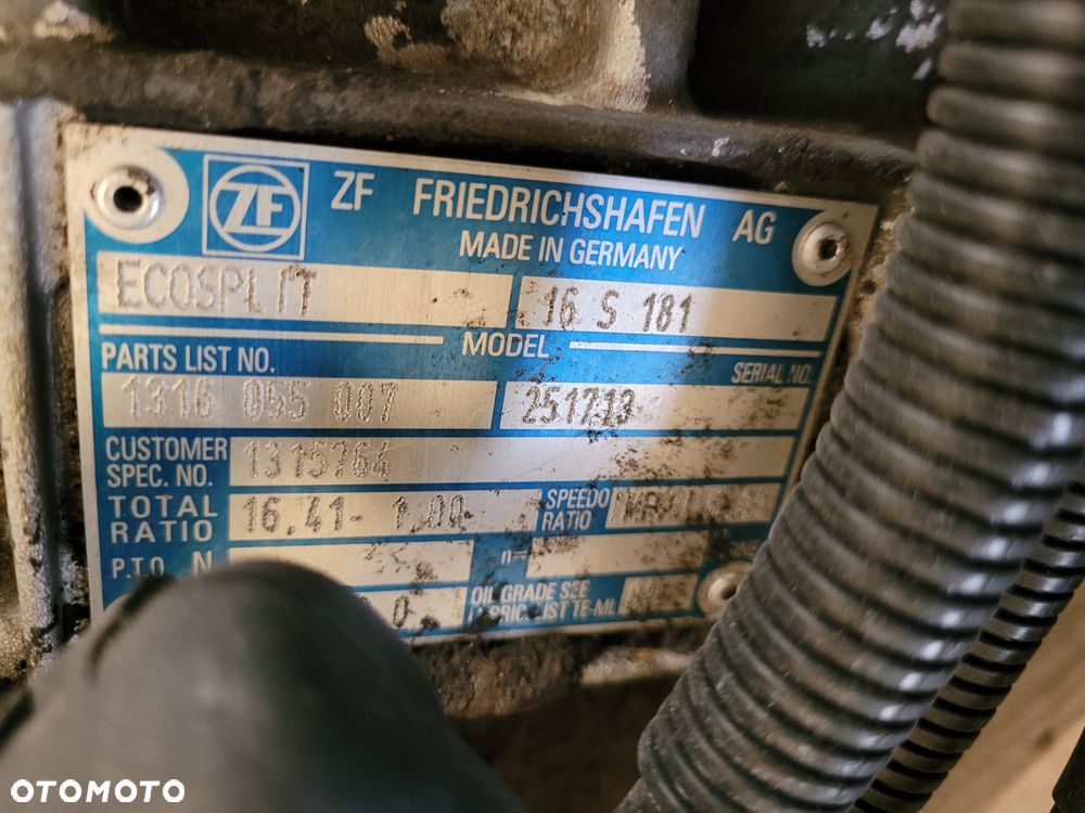 Skrzynia biegów Daf CF XF 16S181 - 3