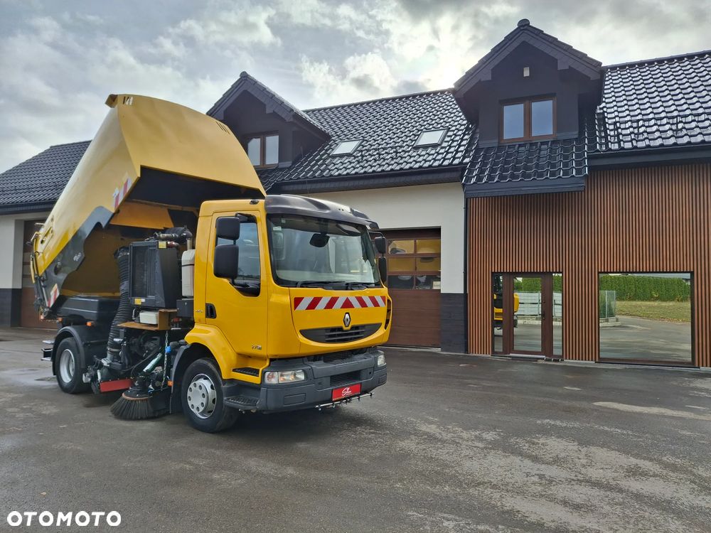 Renault Midlum 270 DXI Zamiatarka Schmidt Dodatkowy Silnik W Zabudowie Szczotki L/R 2013 Rok EUnited PM10 Pojazd Specjalny - 20