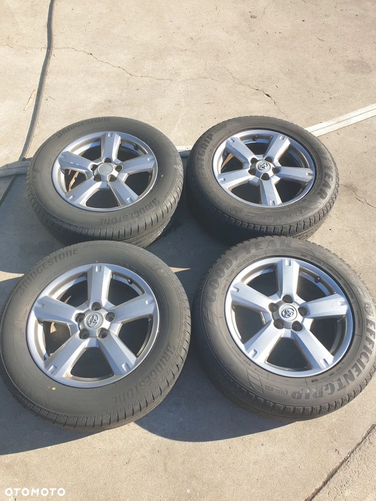 Koła Felgi Aluminiowe Opony Lato Bridgestone Toyota Rav-4 III 225/65 R17 - 1