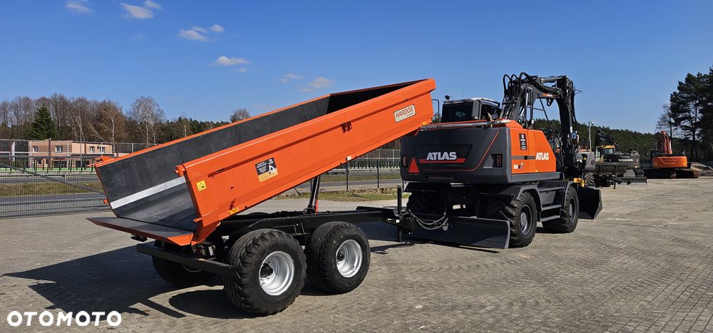 Atlas 160W 160 150W 140W 140 165W głowica roto /Engcon przyczepa szczypce - 7