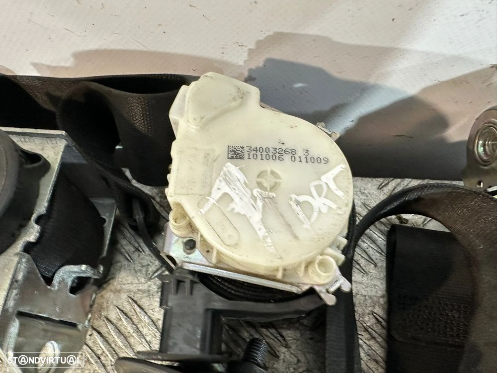 .Conjunto Cinto De Segurança Frente Frontal Direito Esquerdo Tras Traseiro Original BMW Serie 1 E87 5 portas Serie 3 e90 Carro Sedan 2004 - 2013 - 6