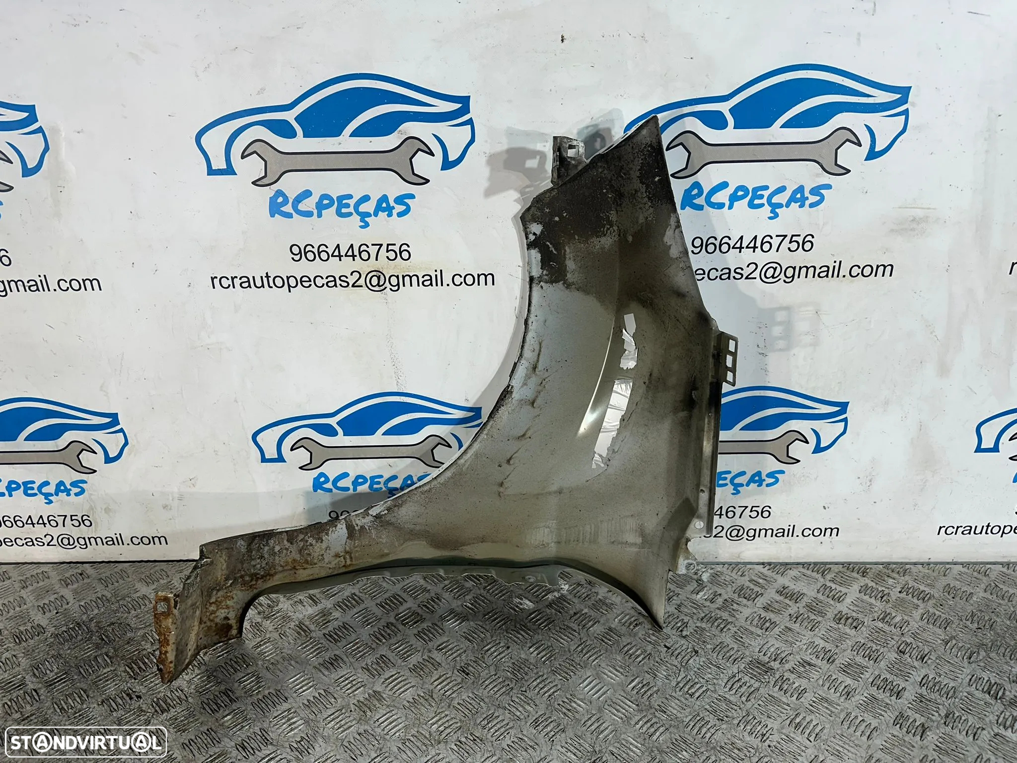 Conjunto Guardalamas Esquerdo Ford Fiesta MK6 VI 6 2008 - 2017 - 5