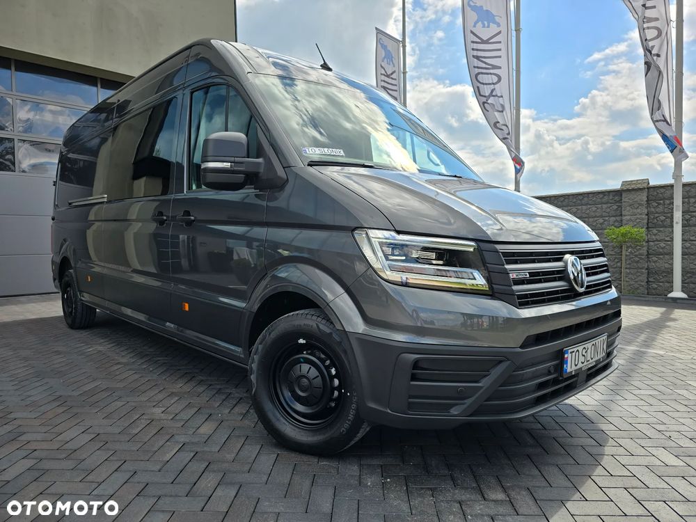 Volkswagen CRAFTER 4 MOTION AUTOMAT-8 Bie Długi 7-OSOBOWY BOGATA OPCJA WYPOSAŻENIA NAVI KAMERA COFANIA FUL LED LAKIER METALIZOWANY SALON PL STAN NOWY - 6