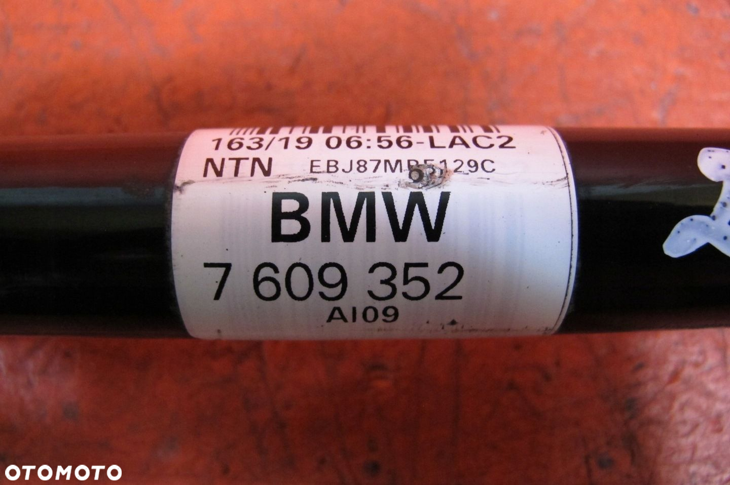BMW 1 F21 LCI 2.0 B B48B20A F20 F22 F30 F32 F34 F36 PÓŁOŚ PRAWA TYŁ 7609352 - 5