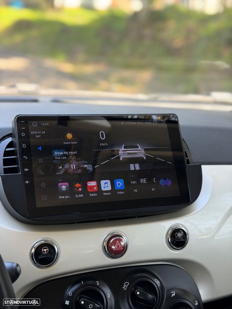 Fiat 500 1.2 New Lounge Dualogic - 11