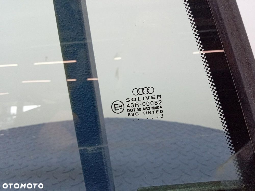 AUDI A4 B6 B7 CABRIO SZYBA BOCZNA TYŁ PRAWA TYLNA 03R - 2