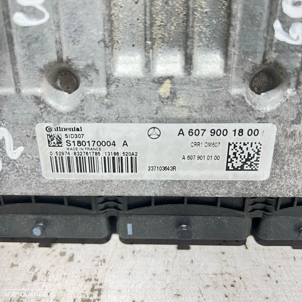.Centralina Original Motor Continental Mercedes Benz 1.5 DCI K9K 607.931 A 607 900 18 00 / S1800170004 - 1