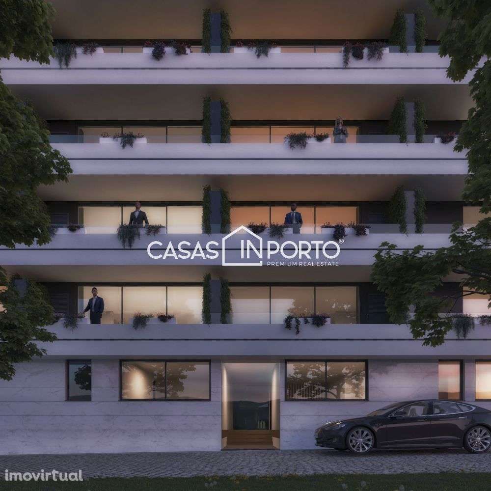 T2 com Varanda e Lugar de Garagem em Leça da Palmeira - Grande imagem: 2/18