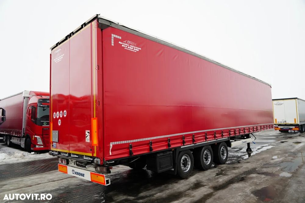 Krone CORTINĂ KRONE / MEGA / PUNȚĂ RIDICATĂ / ACOPERIȘ RIDICAT / PLATFORMĂ JOSĂ / - 8