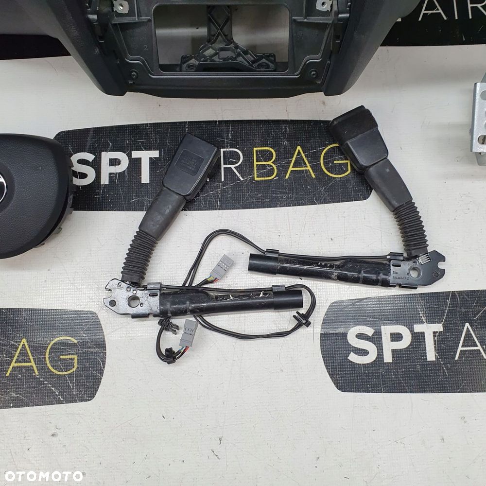 BMW E90 E91 E92 DESKA ROZDZIELCZA KONSOLA KOKPIT PULPIT PODUSZKI AIRBAG AIR BAG NAPINACZE KIT SET - 7