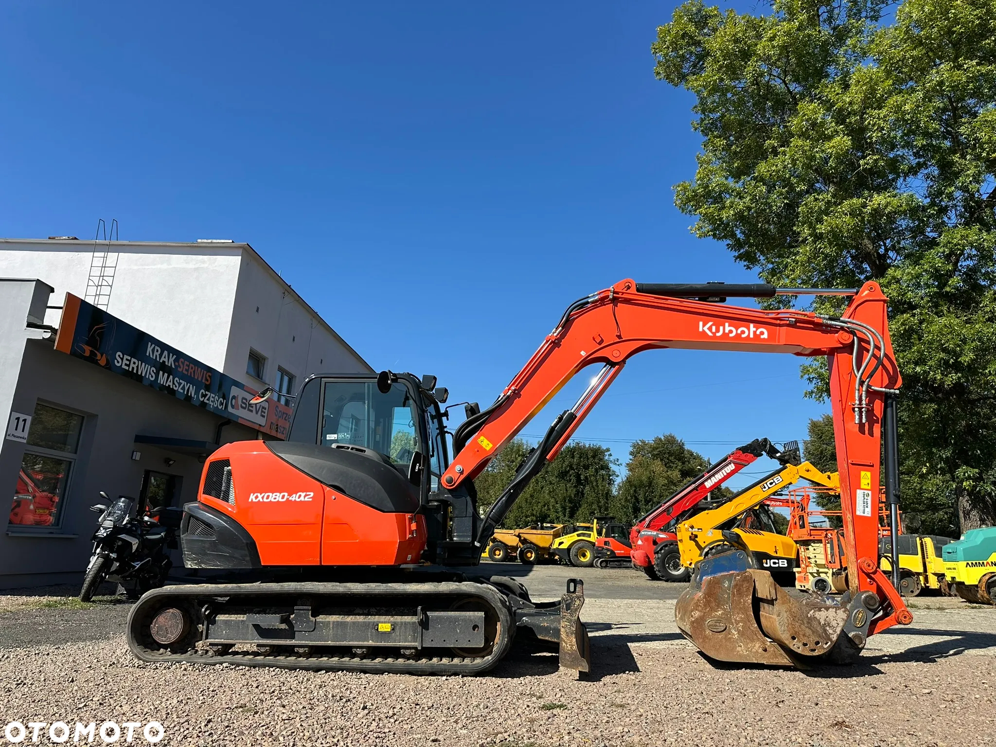 Kubota KX 080 - 4 alfa 2 - 2