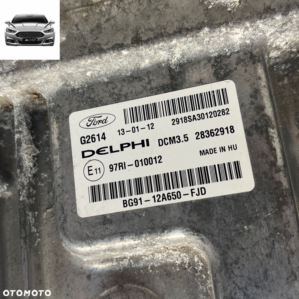 KOMPUTER MONDEO MK4 LIFT 2.0 TDCI BG91-12A650-FJD - 2