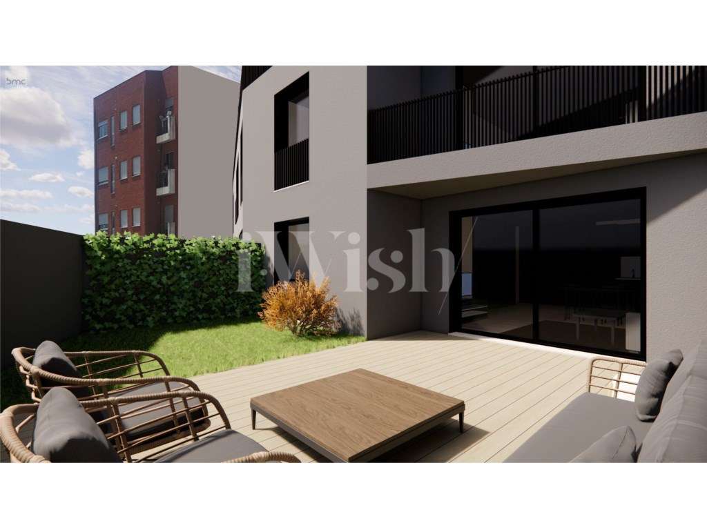 Atlântico Garden - Apartamento com 1 quarto próximo a praia em Leça... - Grande imagem: 3/18