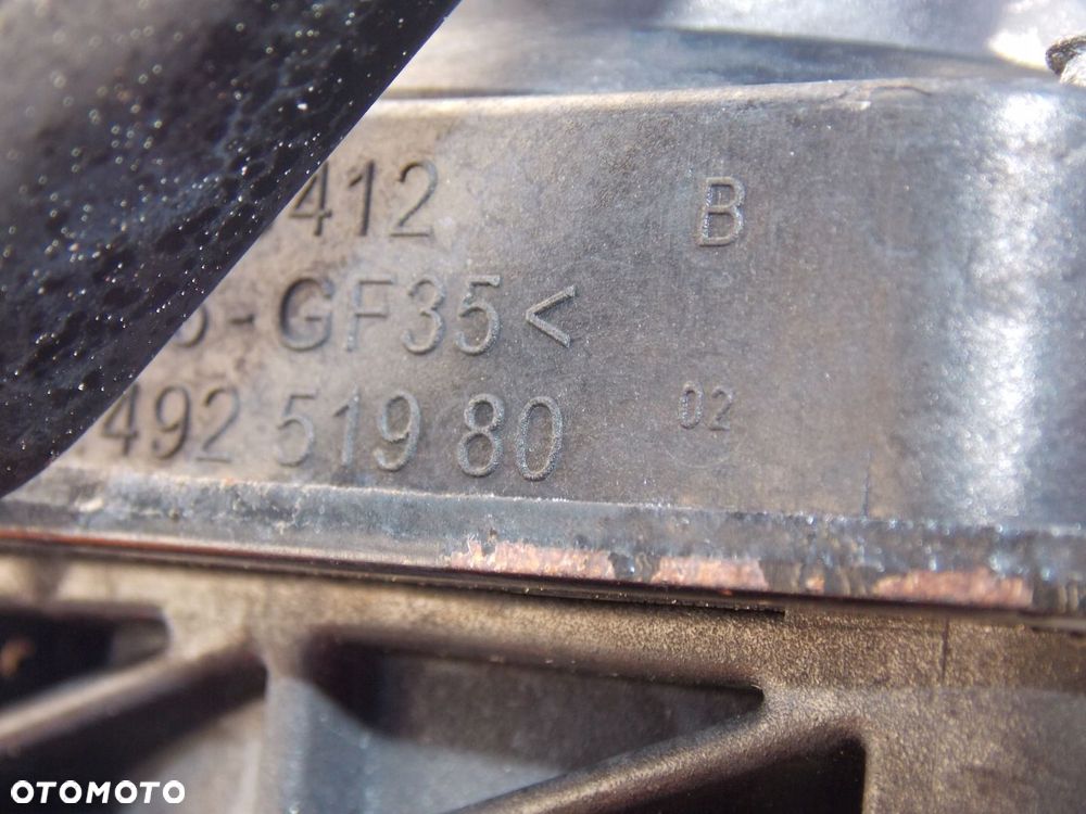 rura powietrza mazda 3 bk 1.6 tdci 9649251980 - 2