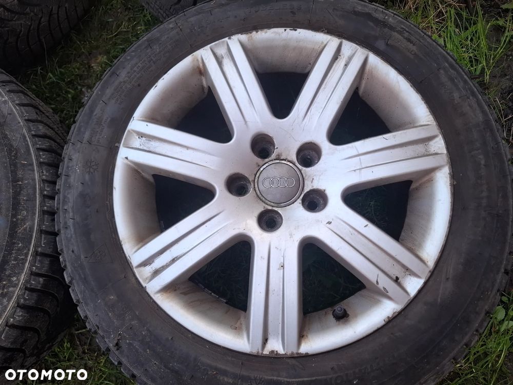 ALUFELGI FELGI KOLA AUDI A4 A6 5X112 ET45 4F0601025AG OPONY ZIMA 205/55 R16 SLASK WYSYLKA - 14