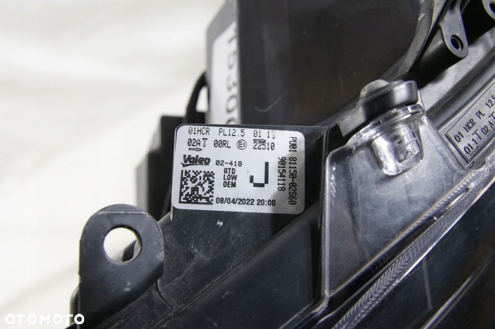 reflektor lampa full led podstawa europa oryginał toyota corolla xii 12 e21 - 6