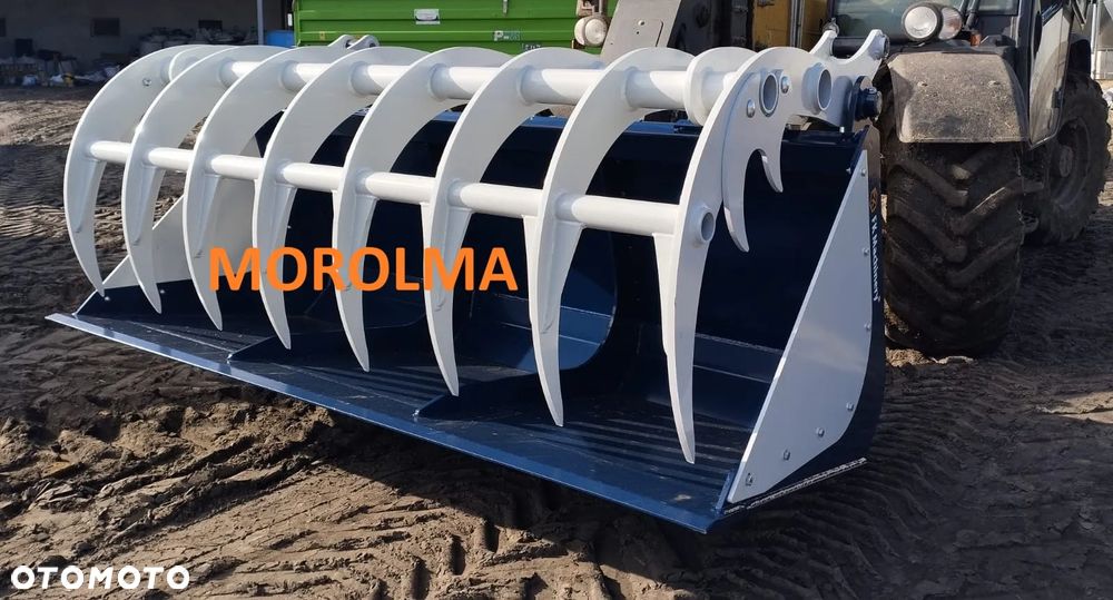 Łyżka z dociskiem łyżkokrokodyl GOLIAT FK MACHINERY 1116kg 1,92m max szczęk łyżkokrokodyl szuflokrokodyl - 5