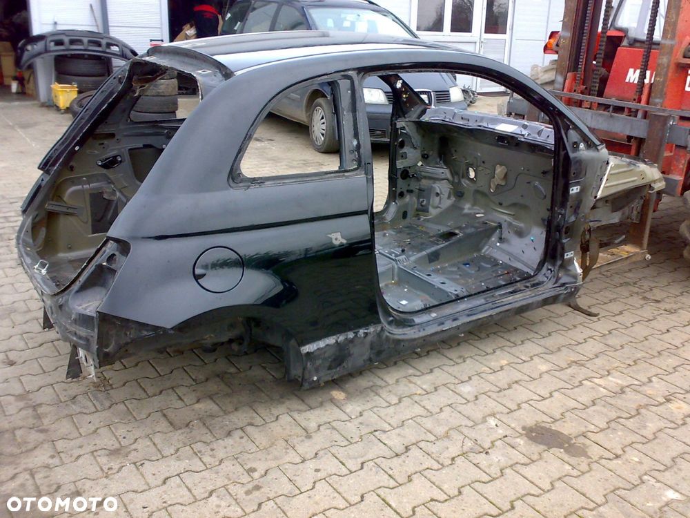 fiat 500 abarth 2008 - dach długie słupki podsufitka czarna - 3