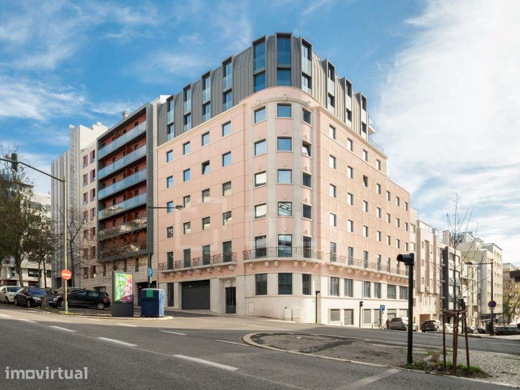 Apartamento T3, inserido em edifício novo, no Marquês de Pombal - Grande imagem: 4/32