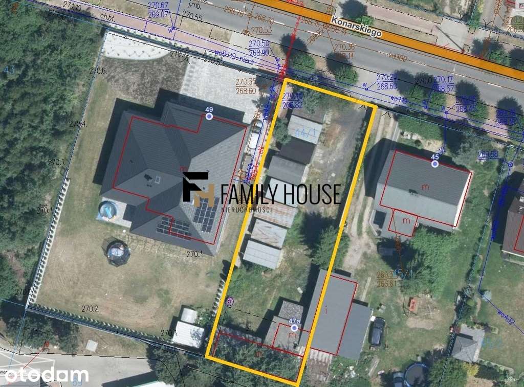 Działka o pow. 702m² Os. Place Skarżysko-Kamienna - Pełny obrazek: 4/4