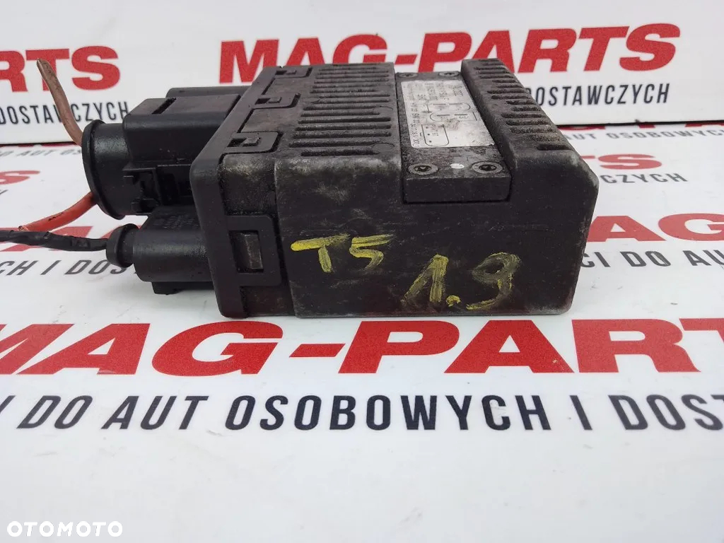 Sterownik Moduł Wentylatora Chłodnicy Vw Transporter T5 1.9 TDI 7H0919506F - 3