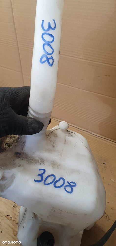 Zbiorniczek płynu spryskiwaczy pompka Peugeot 3008 9685005580 - 7