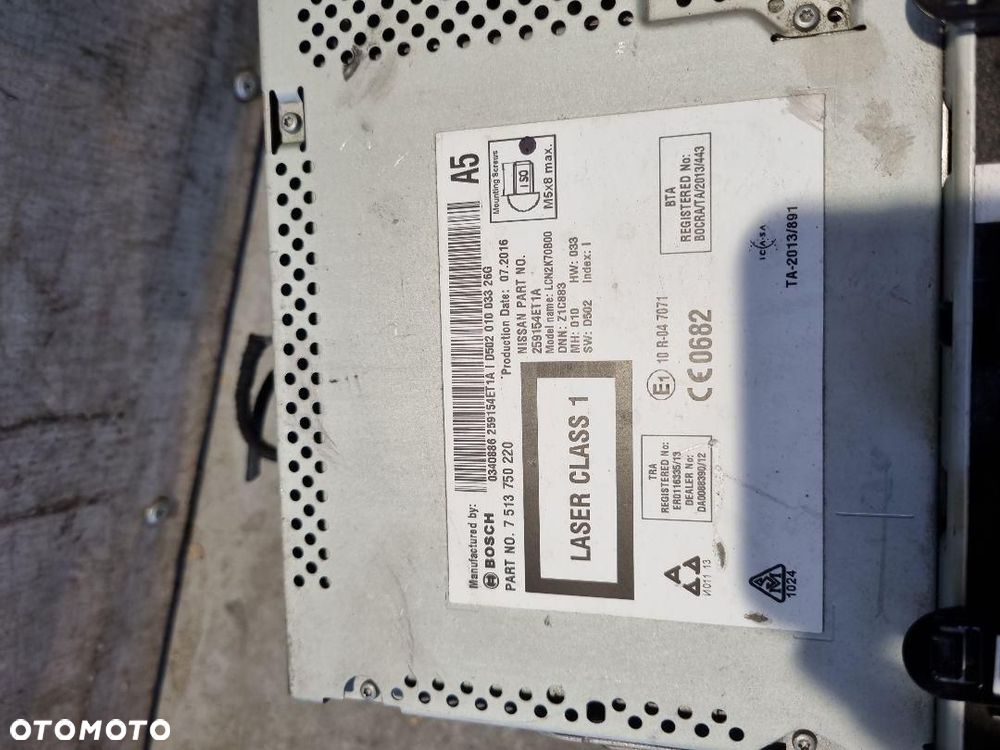 NISSAN QASHQAI J11 RADIO - 3