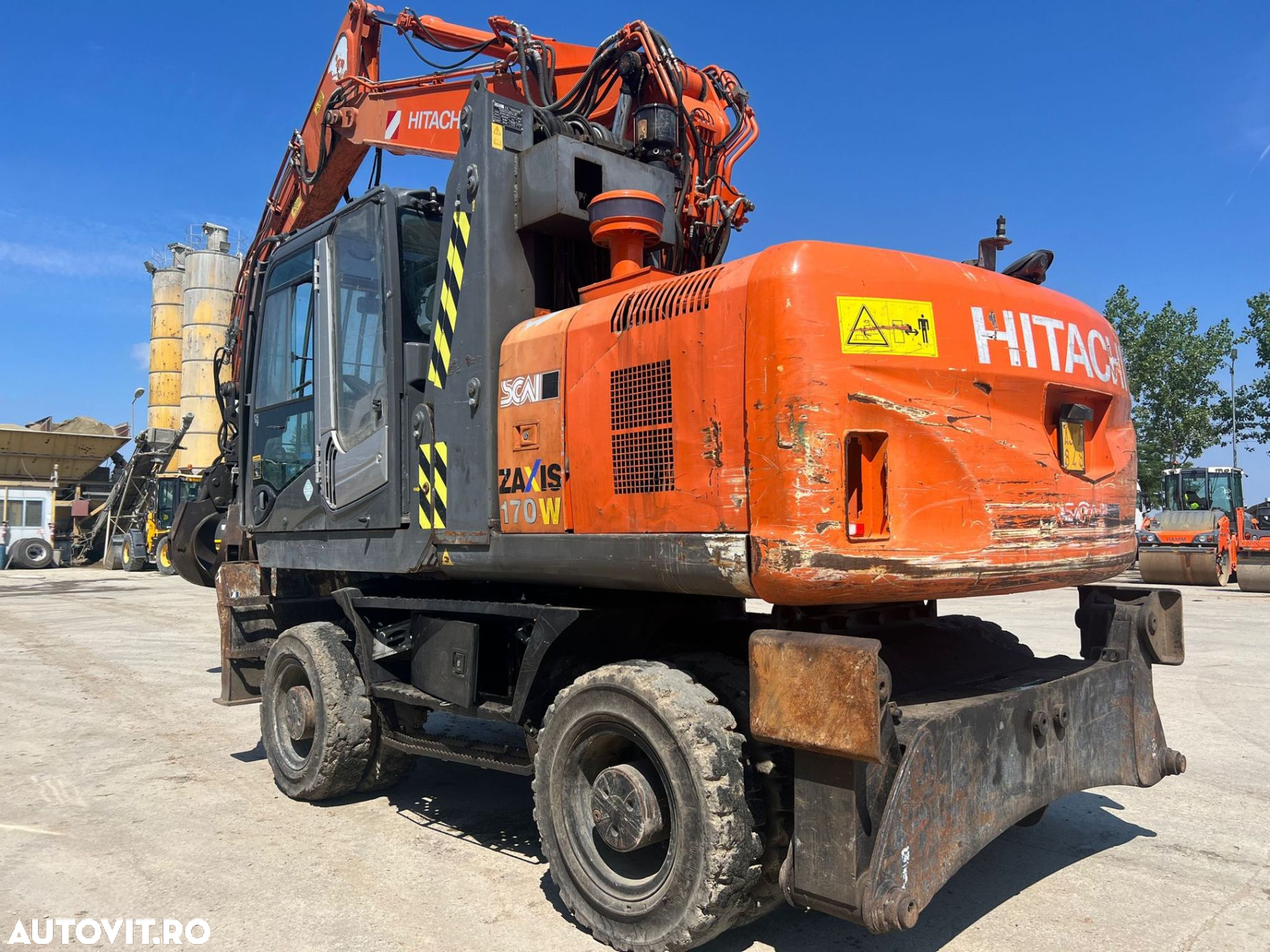 Hitachi Hitachi ZX170 Excavator Pentru Fier Vechi - 3