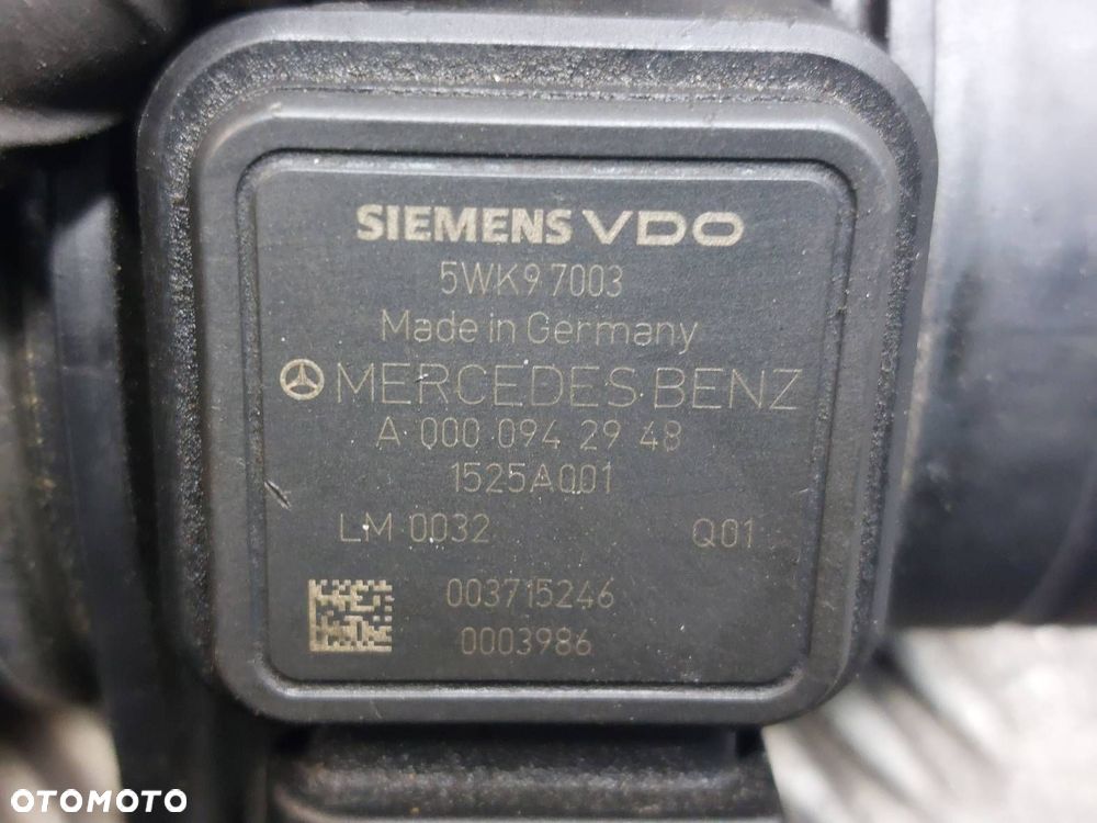 PRZEPŁYWOMIERZ MERCEDES-BENZ W245 B200 CDI 2.0 CDI A0000942948 ID: 239603 - 2