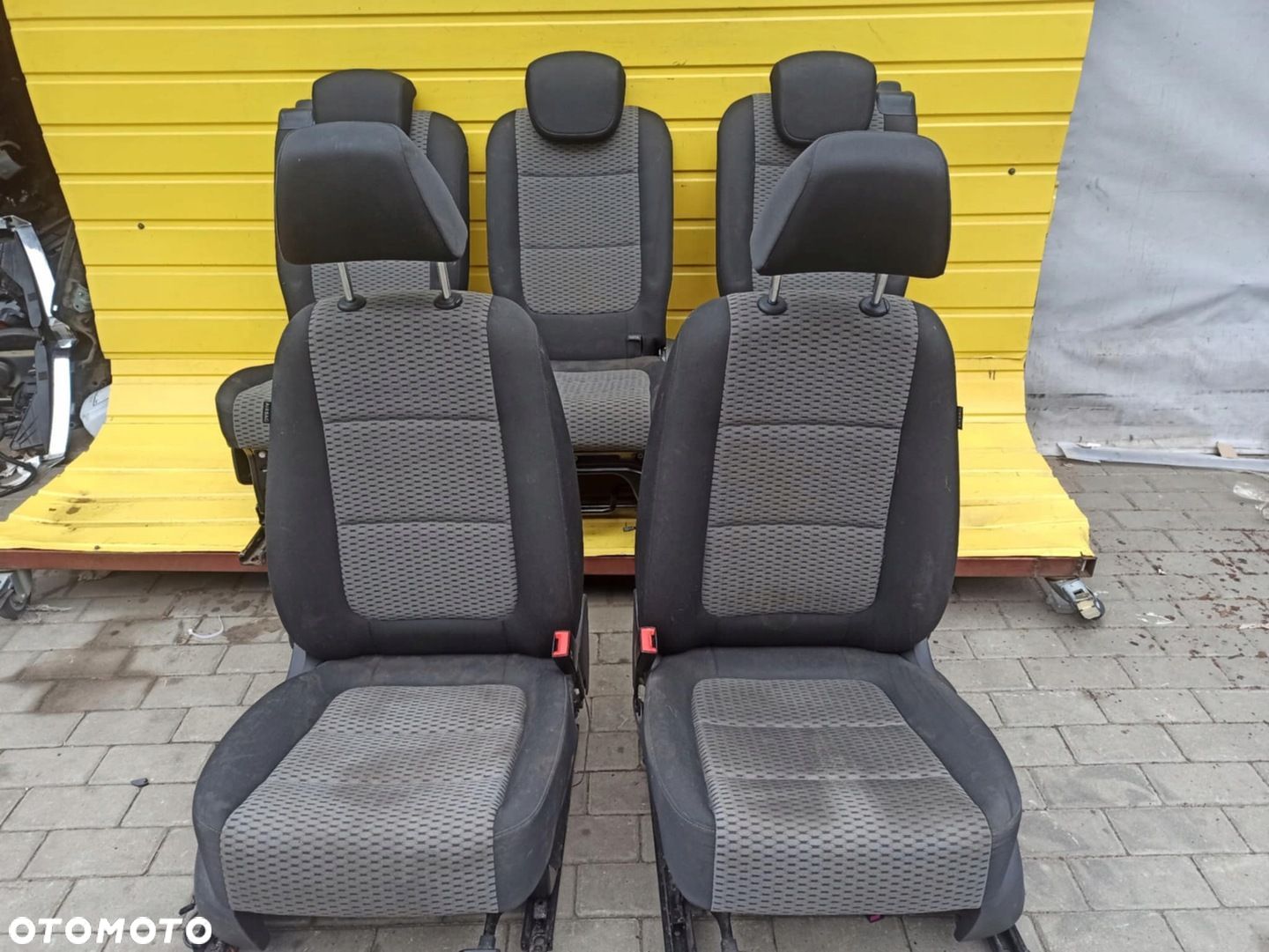 VOLKSWAGEN SHARAN 7N II FOTELE SIEDZENIA - 1