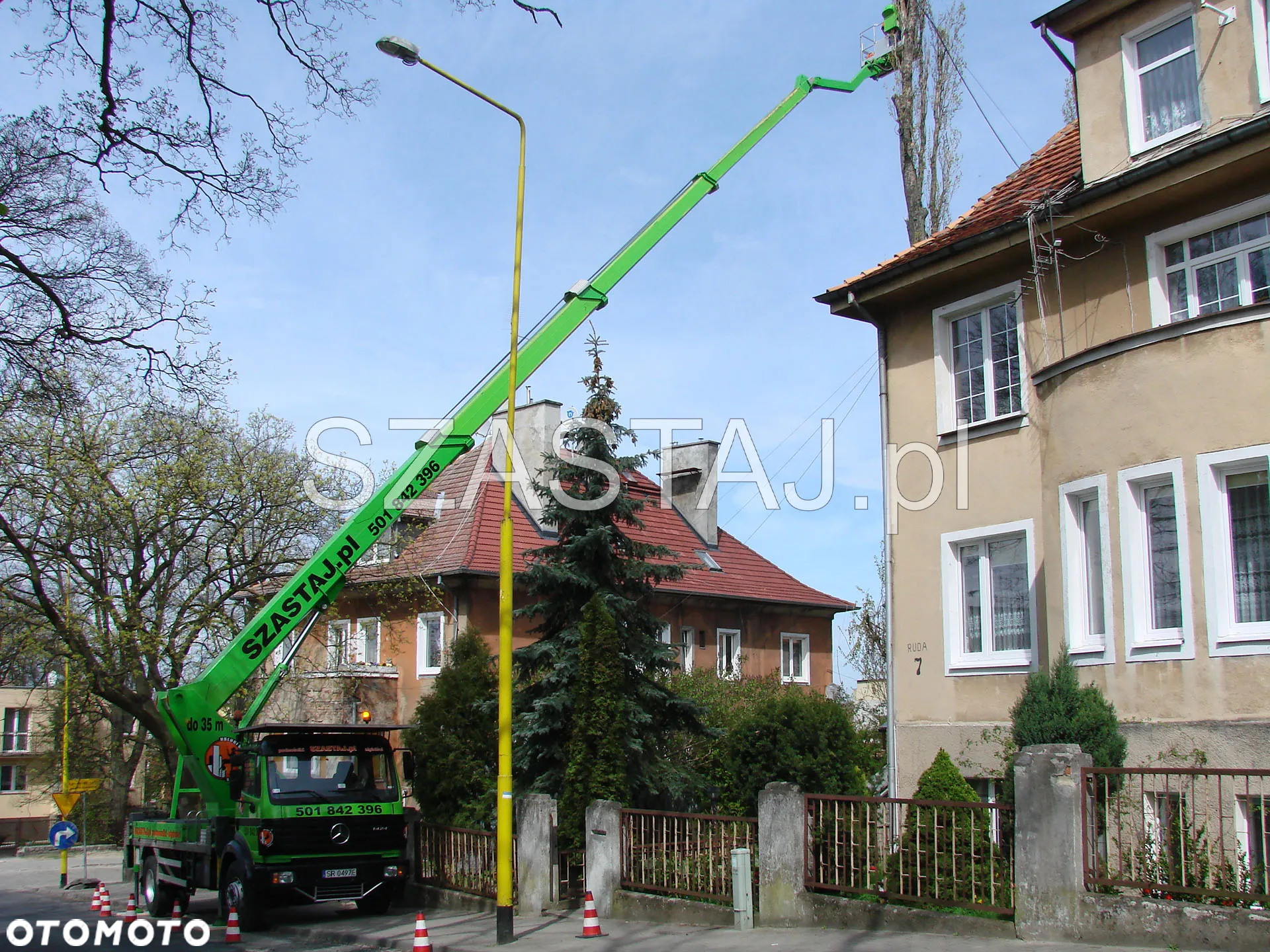Mercedes-Benz Podnośnik Koszowy Wumag WT350 35 Metrów 29 w bok Pilot - 8