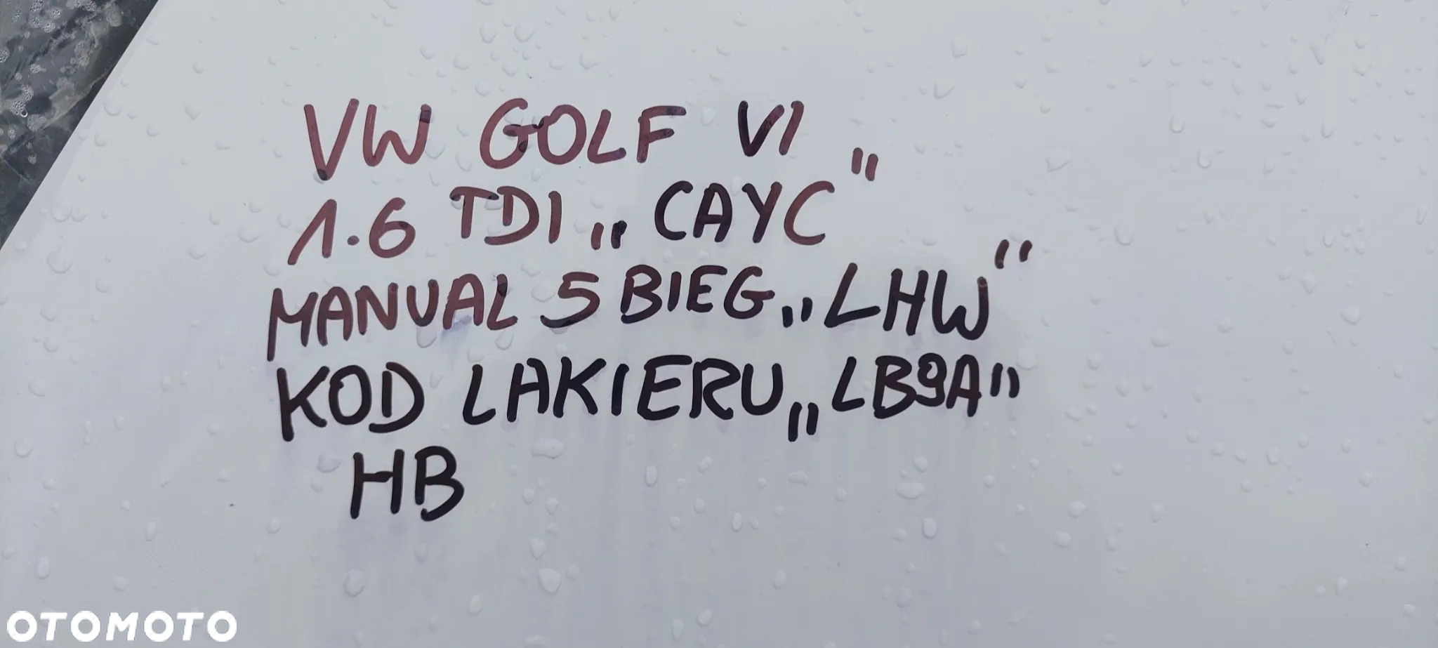 VW GOLF 6 1.6TDI""CAYC"" Wszystkie Części - 23