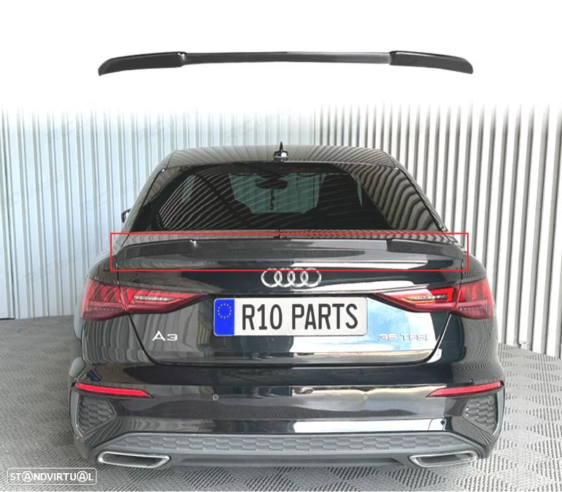 AILERON SPOILER AUDI A3 8Y 20-24 LOOK S LINE - 1