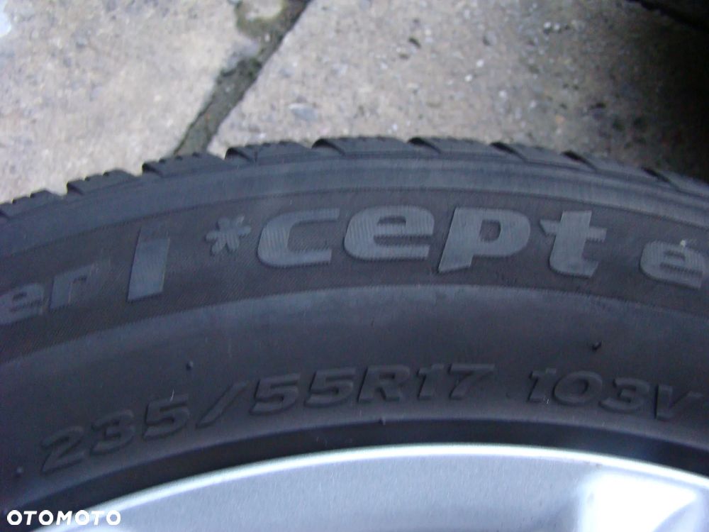a302 5x108 Ford Kuga S-Max 7jx17 opony zima 235/55 R17 czujniki - 10