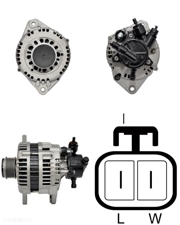 JA1901 ALTERNATOR OPEL COMBO CORSA C MERIVA 1.7 CDTI - 2