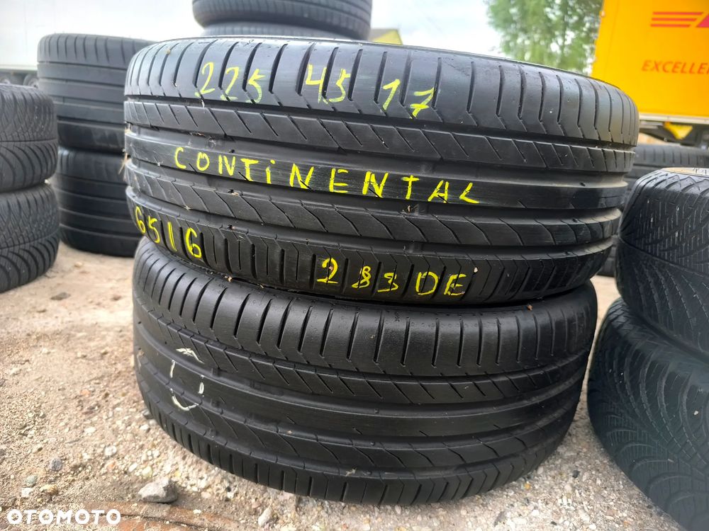 225/45R17 91W Opony Letnie Lato CONTINENTAL ContiSportContact 5 Legnica ALU-RAD 6,5mm 225/45 - 1