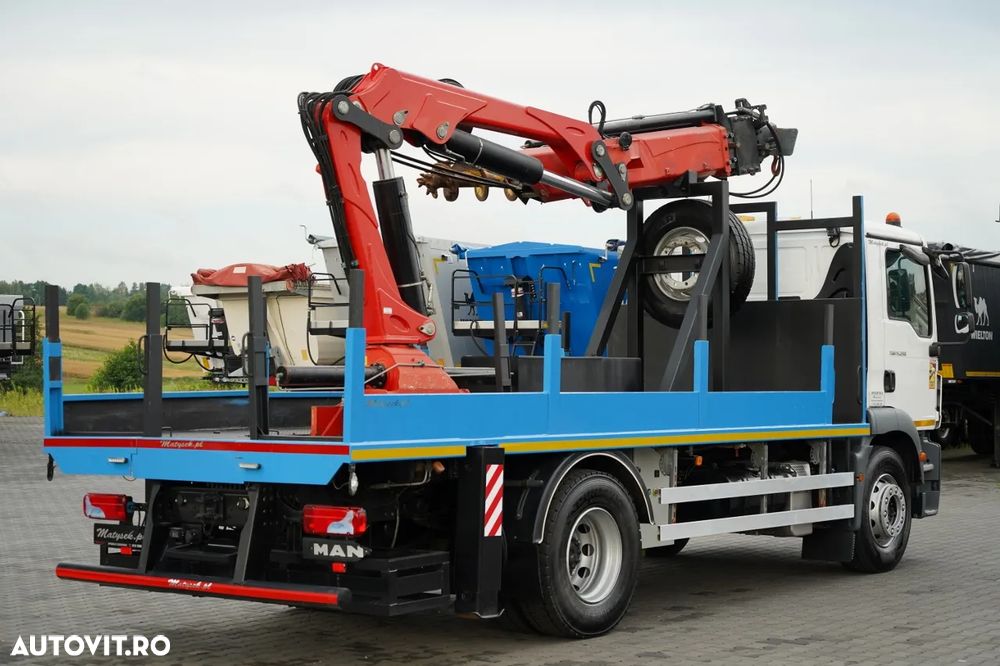 MAN TGM 15 .290 / HDS HC 190 + FORATOR 2 mb / FORMAT / RADIO CONTROL / EURO 6 / MANUAL / 2019 - 10