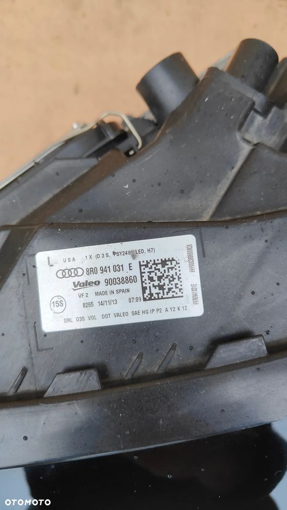 Lampa Lewa Audi Q5 8R Lift USA Xenon Skrętny - 4